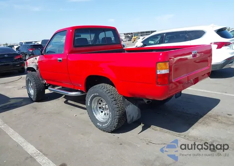 1990 Toyota Pickup 1/2 Ton Sht Wheelbase Dlx z USA, uszkodzony, nr VIN JT4RN01P7L7019709